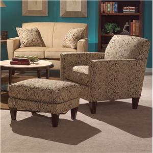 Flexsteel Digby Chair and Ottoman