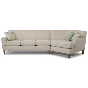 flexsteel digby sofa