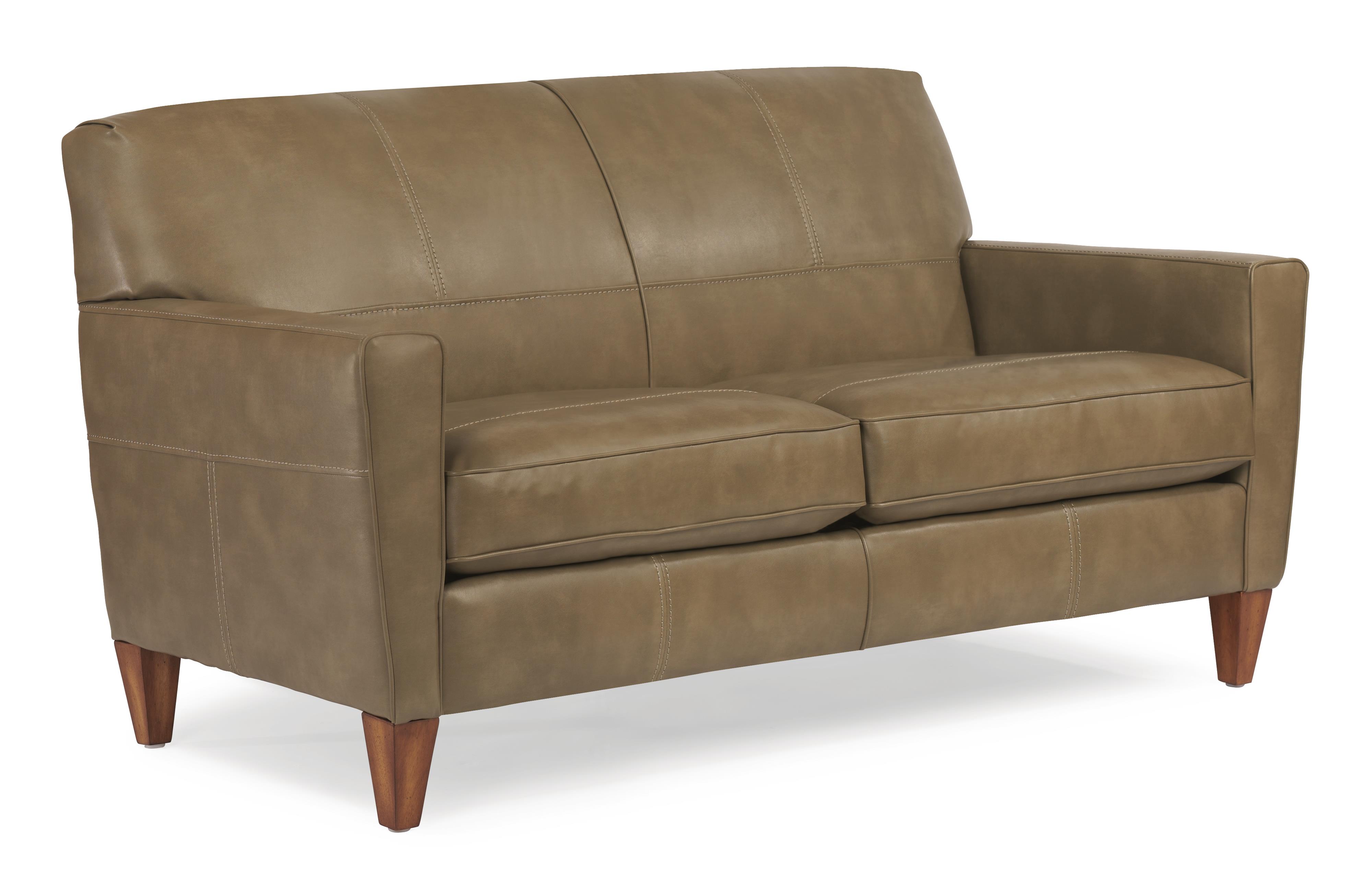Flexsteel Digby 70 Sofa W Two Cushions Goffena Furniture Flexsteel Digby 70 Sofa W Two