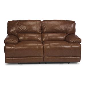 Flexsteel Fleet Street Power Reclining Loveseat