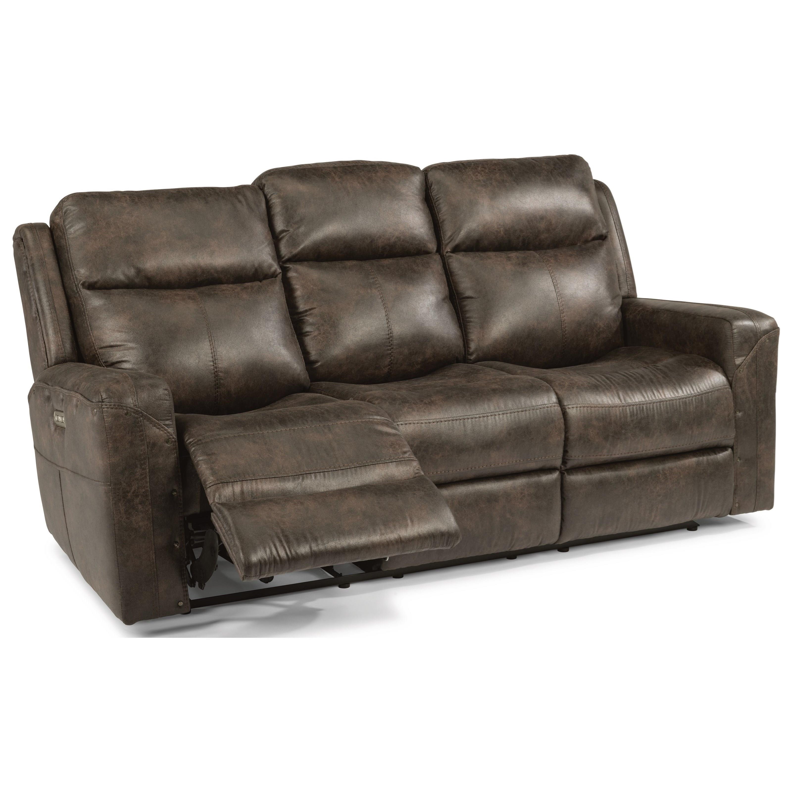 Flexsteel Laudes Gunner Reclining Sofa With Flexsteel Laudes Gunner Reclining Sofa Item Number 1766 62ph