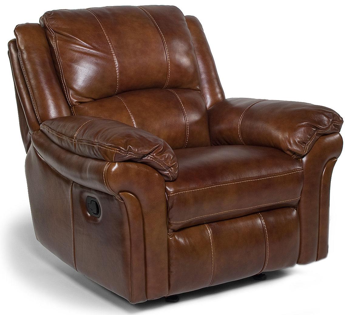 Flexsteel Laudes Dandridge Casual Recliner With Contrast Laudes Dandridge Casual Recliner With Contrast Sching By Flexsteel