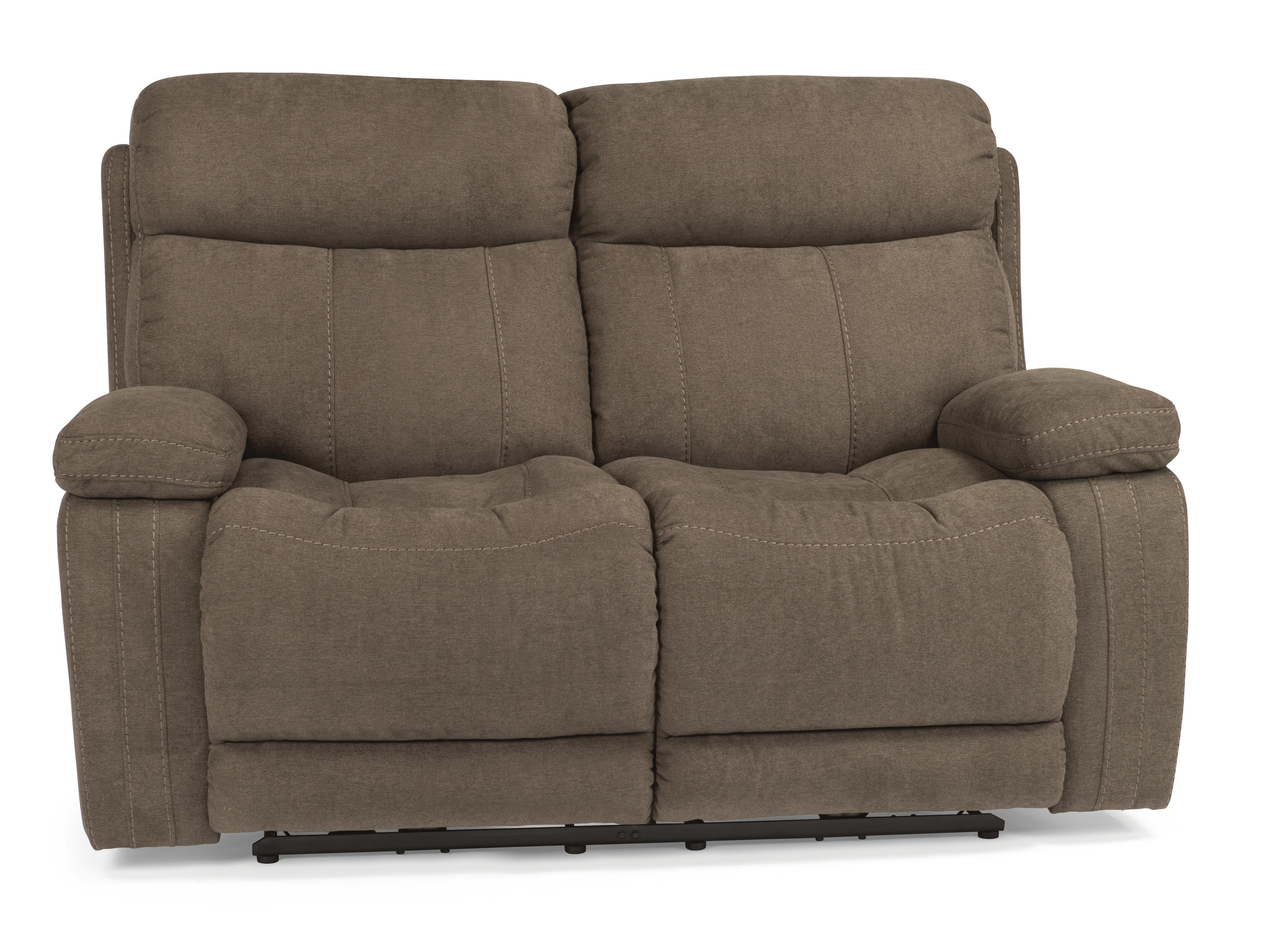 Flexsteel Latitudes Danika Casual Power Reclining Loveseat With Flexsteel Latitudes Danika Casual Power Reclining Loveseat With Contrast Topstitching Dubois Furniture Love Seats Waco Temple Killeen Texas