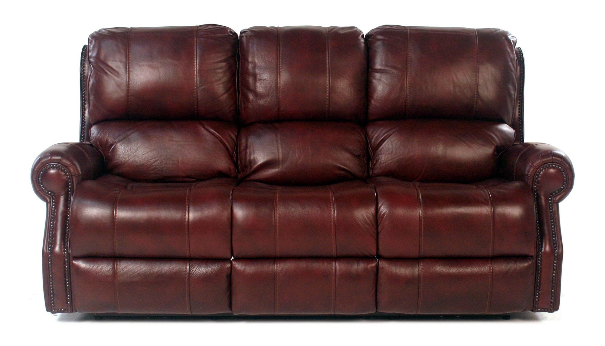 Flexsteel Standish Traditional Reclining Sofa With Rolled Arms Reclining Sofa