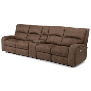 Flexsteel Latitudes-Rhapsody Power Reclining Long Sectional