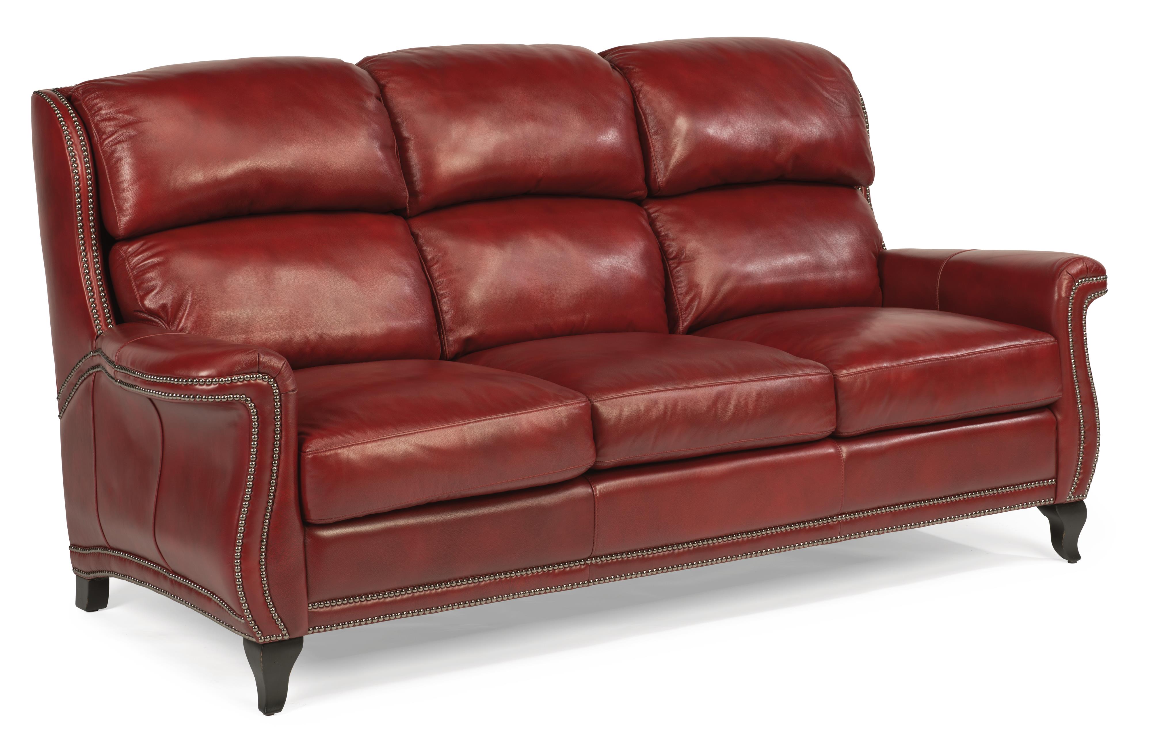 Flexsteel Latitudes Sting Ray Transitional Sofa with Wide Flared