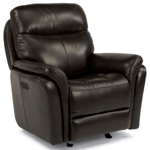 Flexsteel Latitudes-Zoey Power Gliding Recliner with Power Headrest