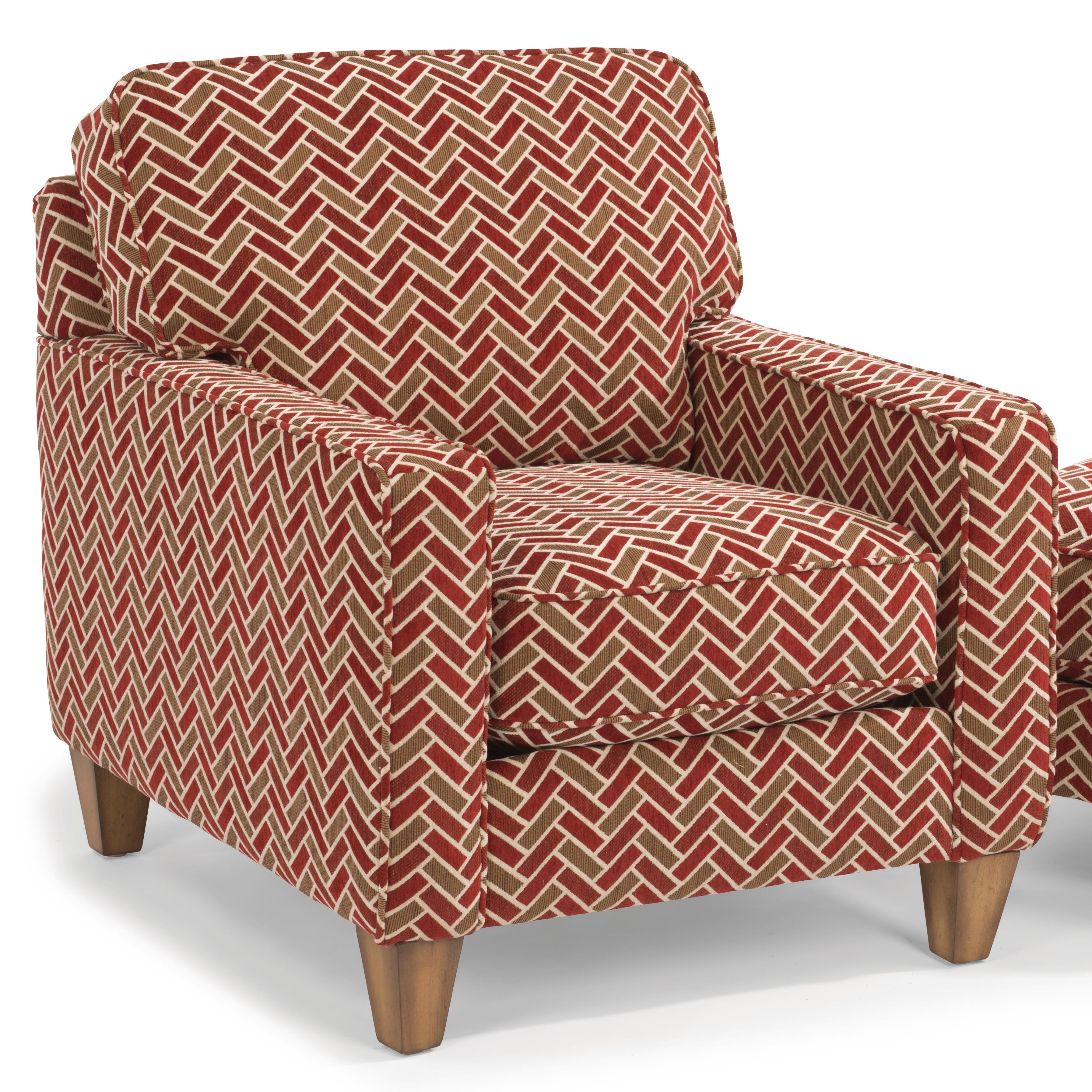Flexsteel Macleran 5720 10 Upholstered Chair With Reversible Seat