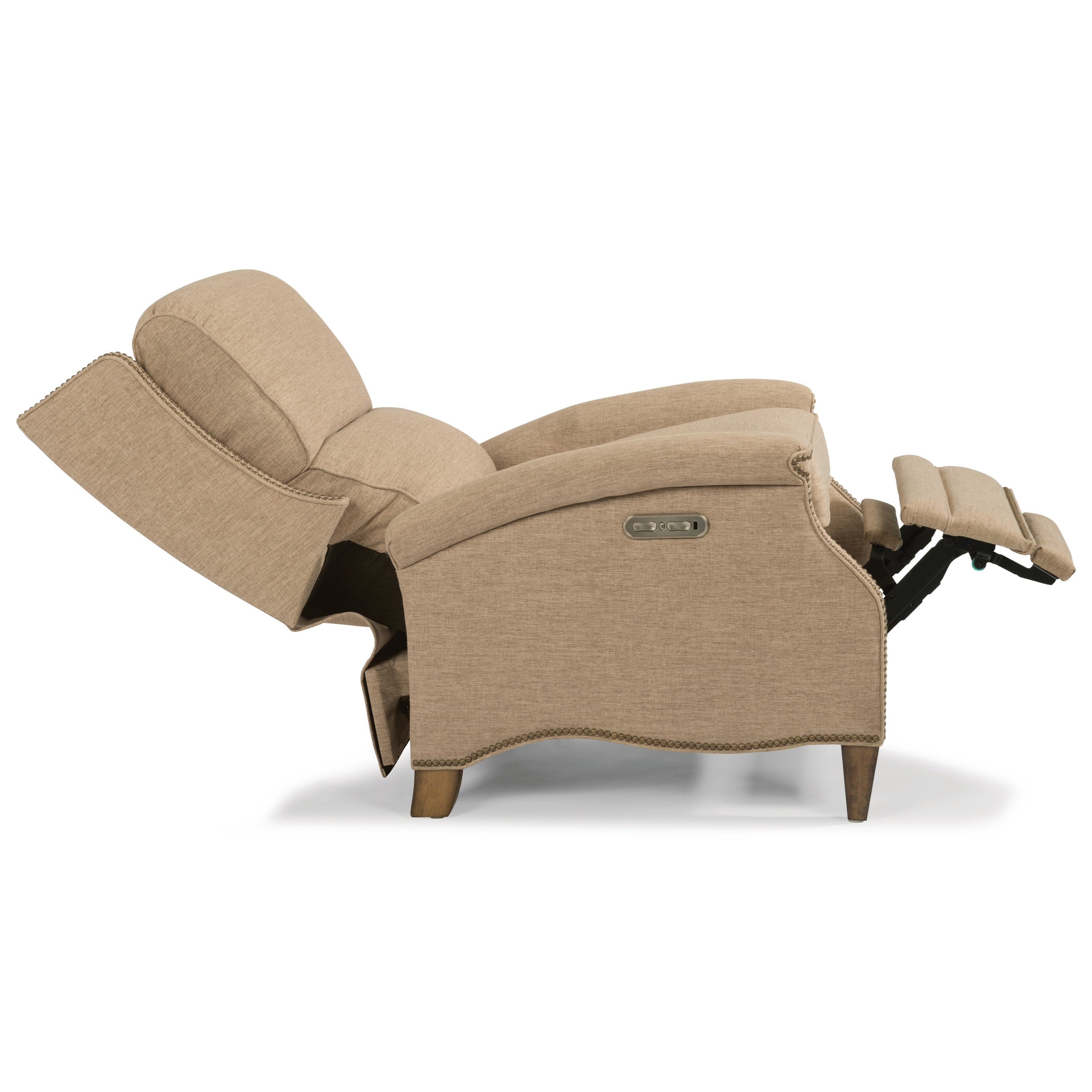 Flexsteel Priscilla Traditional Power HighLeg Recliner with Power