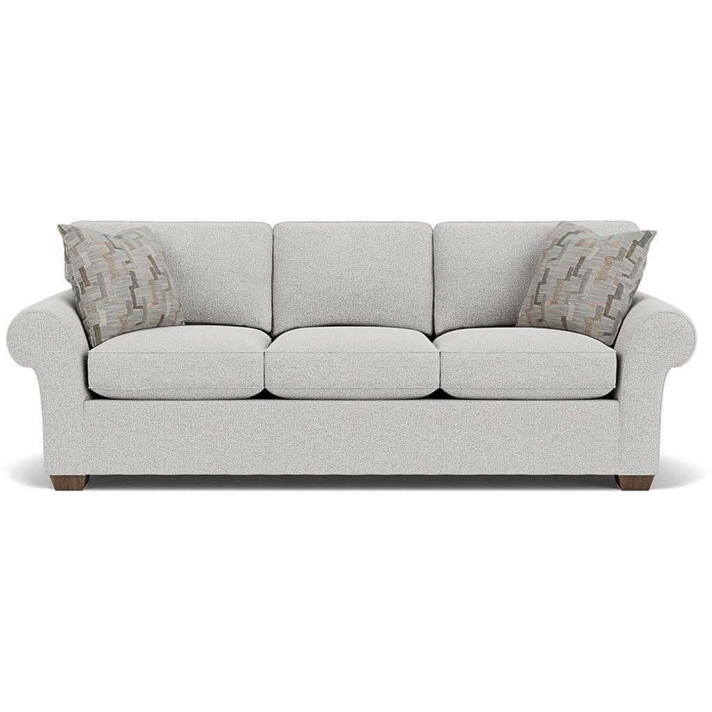 flexsteel vail sofa