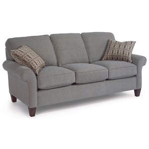 Flexsteel Westside Casual Style Sofa Conlin S Furniture Sofas