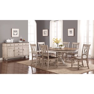 Flexsteel Wynwood Collection Plymouth Table And Chair Set Flexsteel Wynwood Collection Plymouth Table And Chair Set
