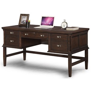 Wynwood, A Flexsteel Company Walnut Creek Small Writing Desk