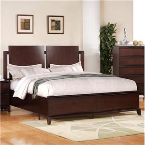 Folio 21 Continental 4 Piece Queen Group With Chest Story Lee Folio 21 Continental Queen Bed