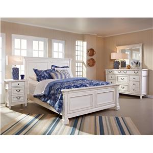 Stoney Creek Queen Panel Bed Dresser Mirror Nightstand By Folio 21 At Great American Home Stoney Creek Queen Panel Bed Dresser Mirror Nightstand By Folio 21 At Great American Home