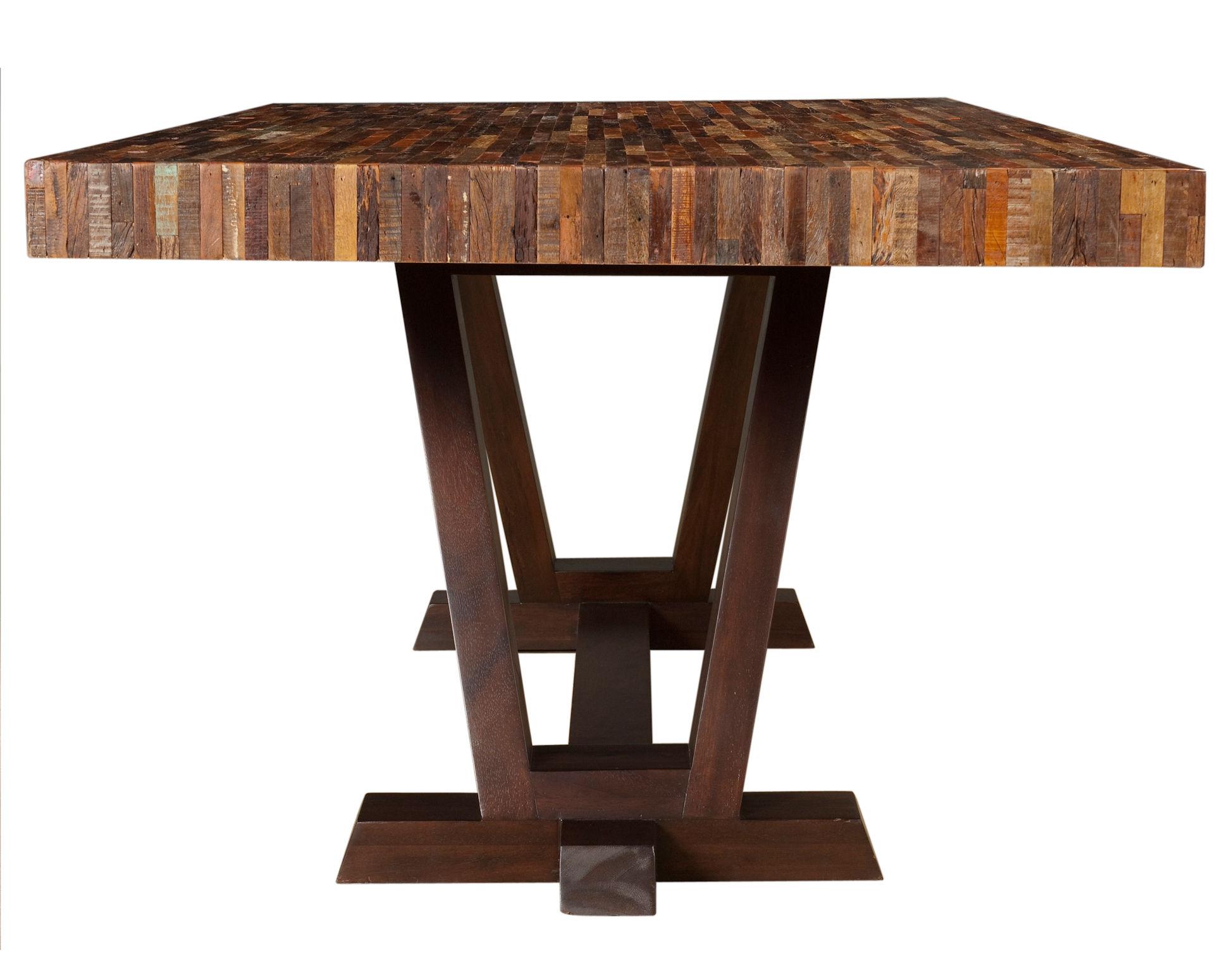 Four Hands Bina Max 84" Rustic Trestle Dining Table Jacksonville