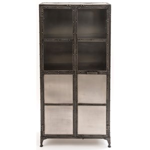 Element Iele B By Four Hands Malouf Furniture Co Mixed Metal Cabinet