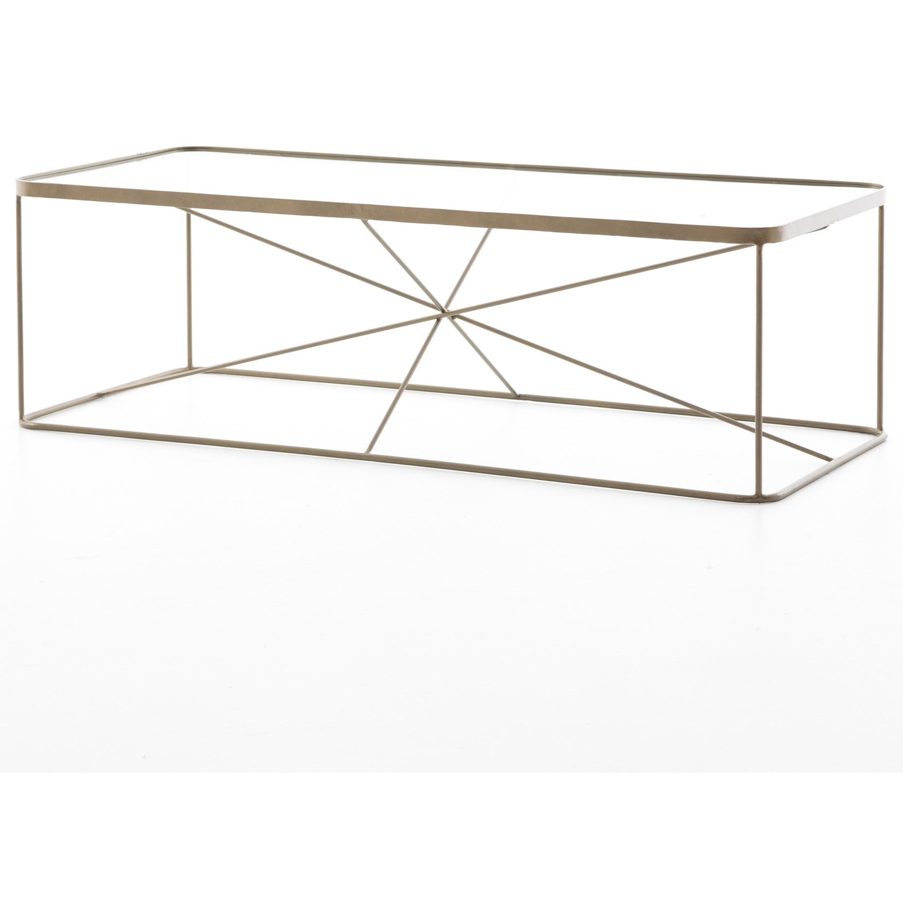 Four Hands Marlow Lucas Geometric Coffee Table Belfort Furniture