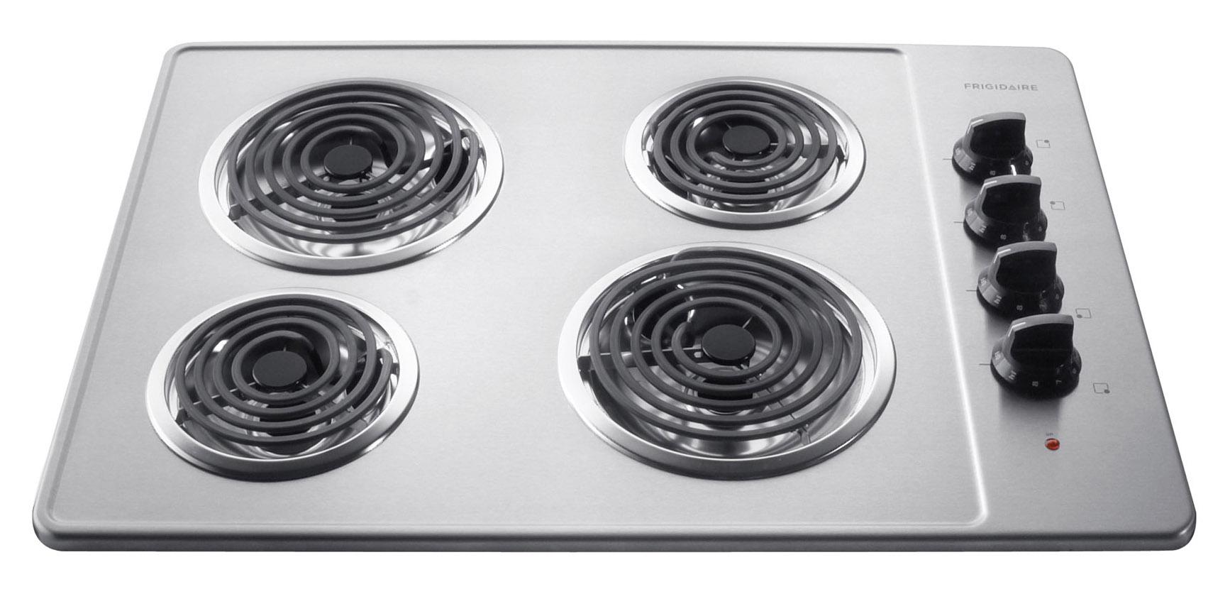 Frigidaire FFEC3005LS30" BuiltIn Electric Cooktop with 4 Coil Burners