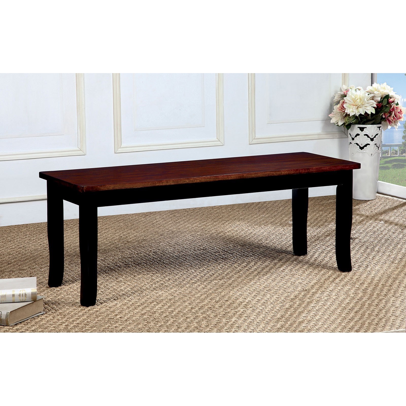 Dover Transitional Dining Bench | Household Furniture ...