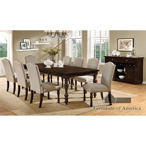 Furniture of America Hurdsfield Dining Table