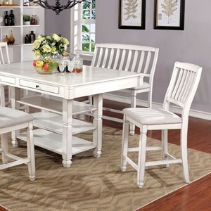 Furniture Of America Killick Modern Industrial Adjustable Dining