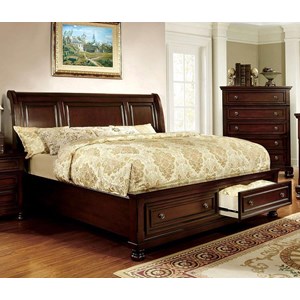 Ashley Furniture Porter California King Sleigh Bed With Storage Footboard Del Sol Furniture Sleigh Beds
