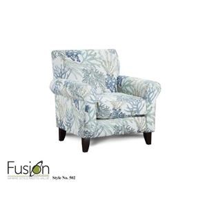 Fusion Furniture 1140 502 CORAL REEF ACCENT CHAIR 502 ...