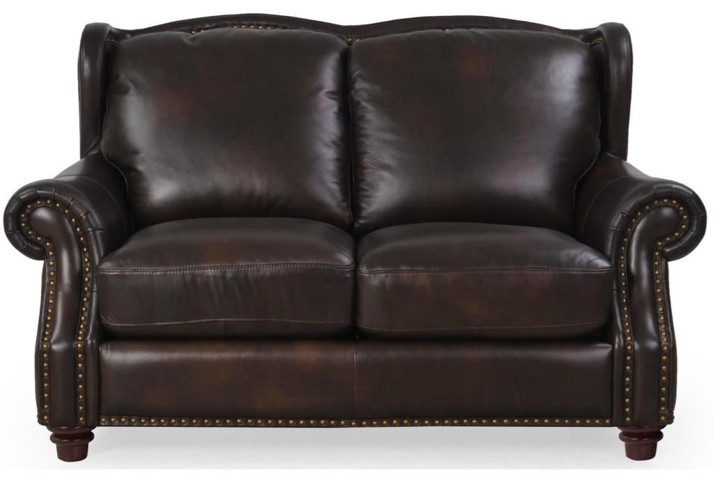 Futura Leather Rancho Mountain Futu 7031 Loveseat 1431 S Leather Traditional Loveseat