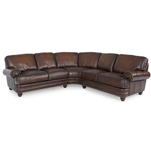 Futura Leather Westbury Leather Sectional