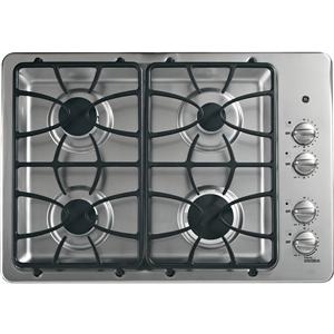 Ge Appliances 30 Built In Gas Cooktop With 4 Sealed Burners And