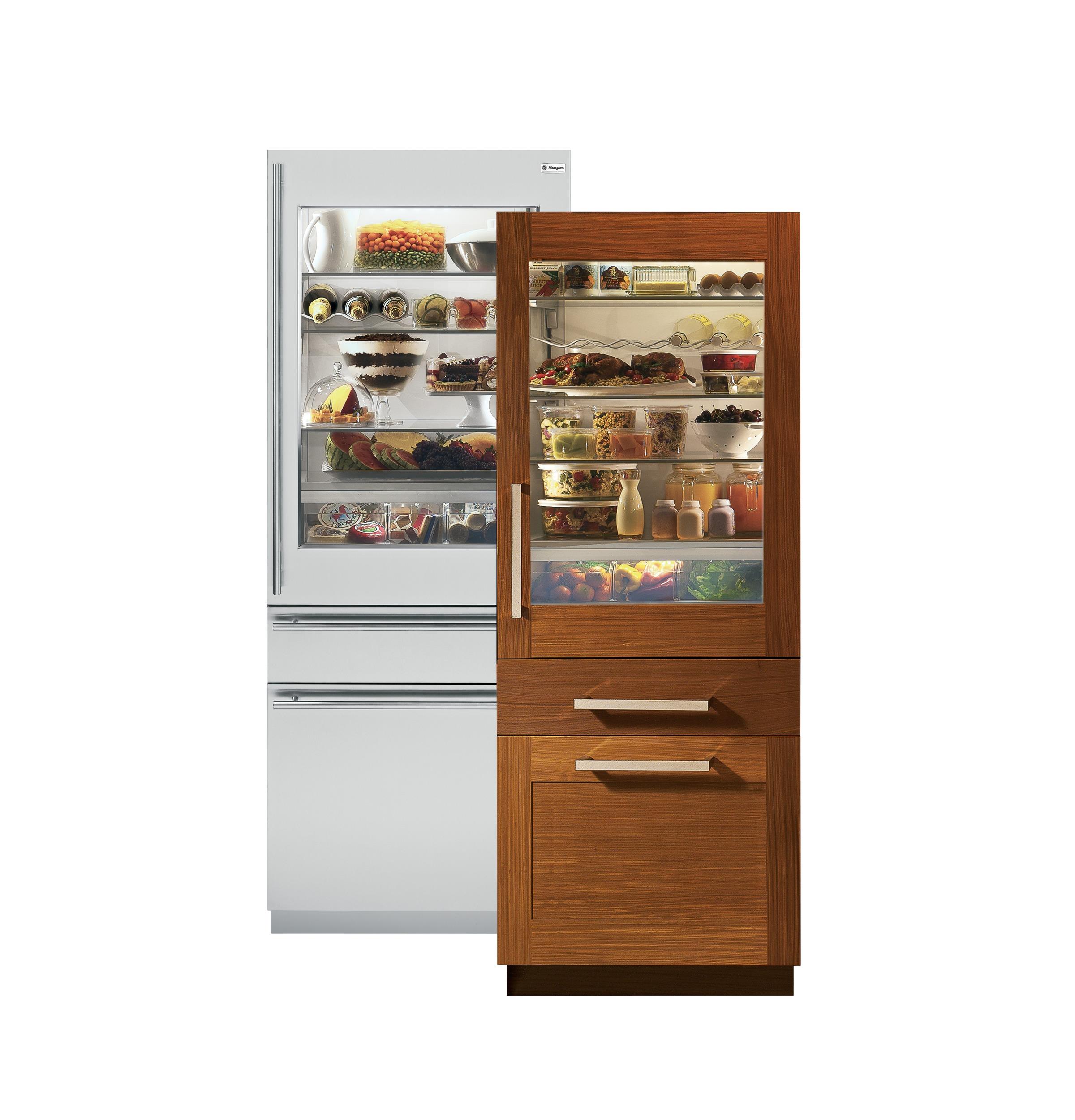 Ge Monogram 14 31 Cu Ft 30 Bottom Freezer Refrigerator With