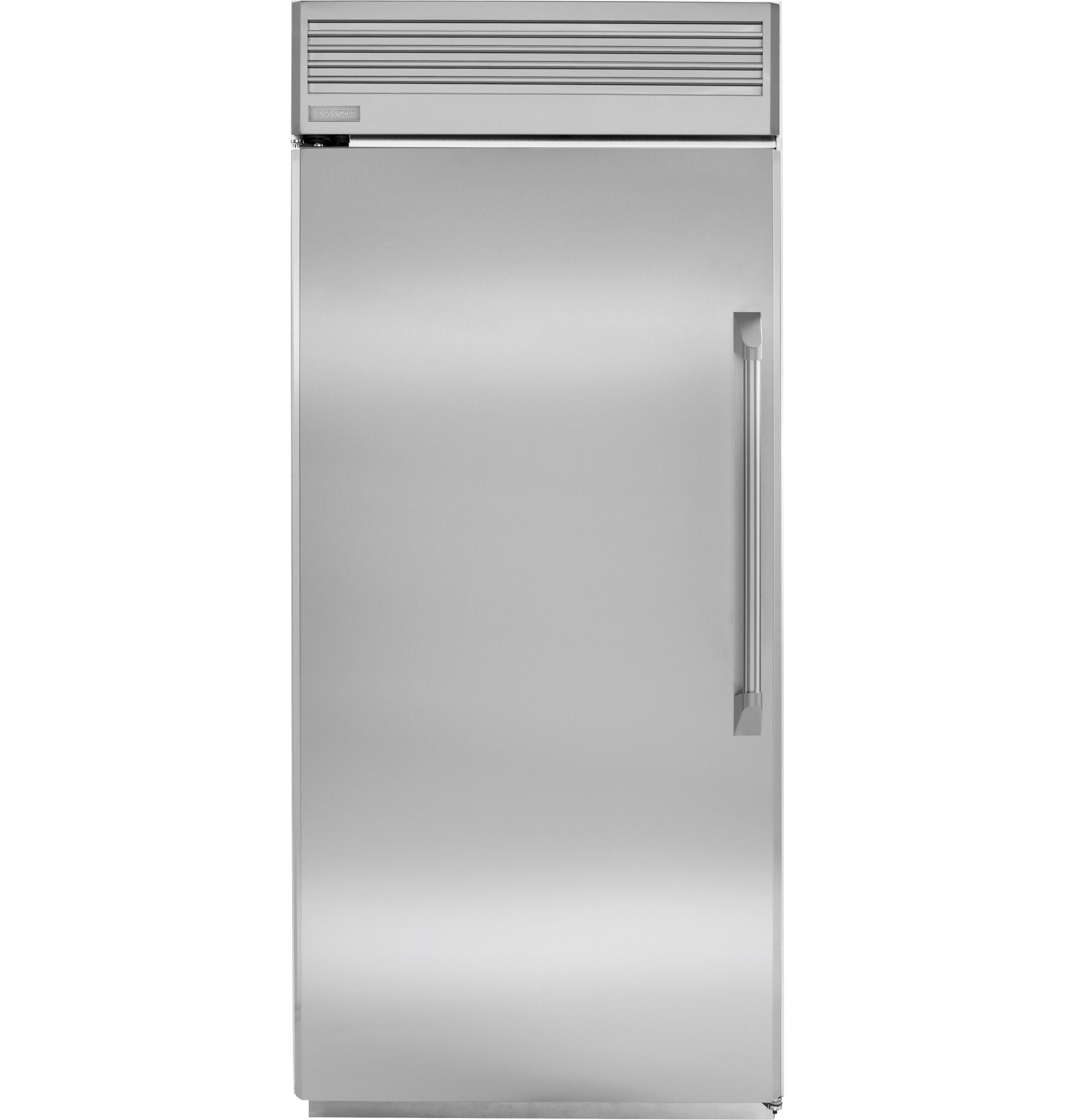 Ge Monogram 36 Professional Built In All Refrigerator With Concealed Halogen Ge Monogram 36 Professional Built In All Refrigerator With Concealed Halogen