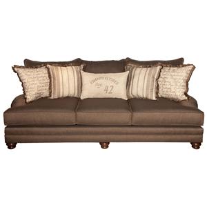 Genesis 1950 Clic Styled Sofa With Contemporary Flair And Elegant Genesis 1950 Clic Styled Sofa With Contemporary Flair And Elegant Disposition