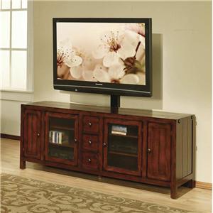 Golden Oak By Whalen La Sierra 76 Tv Stand With 3 Drawers 4 Doors Golden Oak By Whalen La Sierra 76