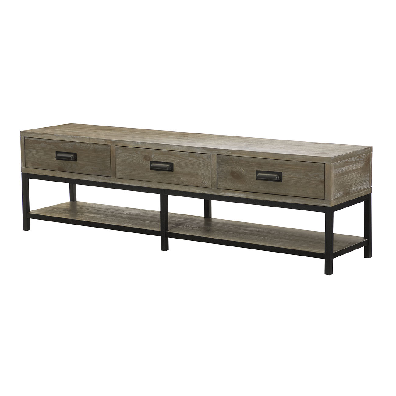 Hammary Parsons 444 911 Bench Cocktail Table With Three Drawers