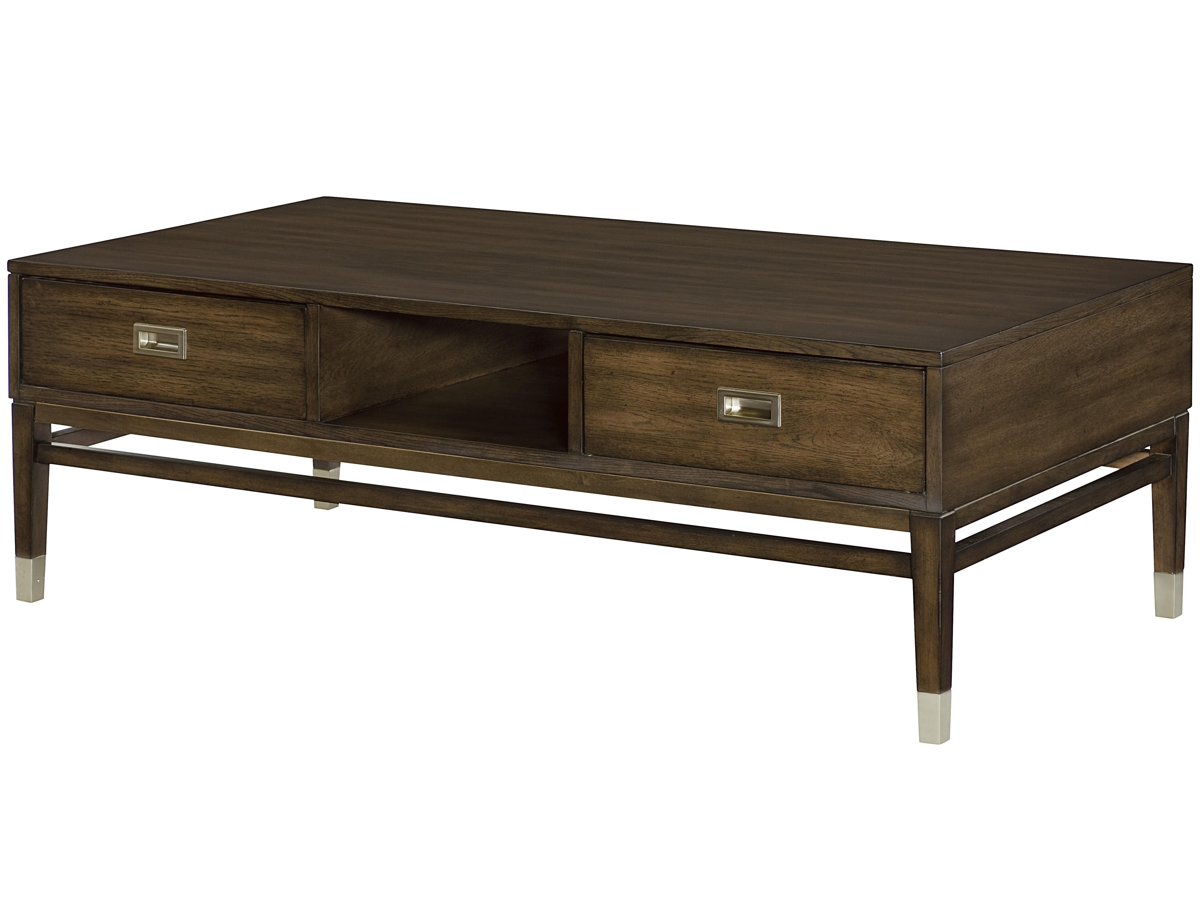 Hammary Stratus Rectangular Cocktail Table With 2 Pass Through
