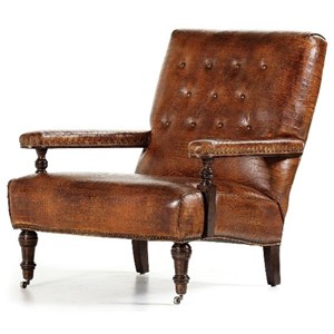 Hancock Moore Accent Chairs By Hancock And Moore Fire Place Chair Jacksonville Furniture Mart Upholstered Chairs