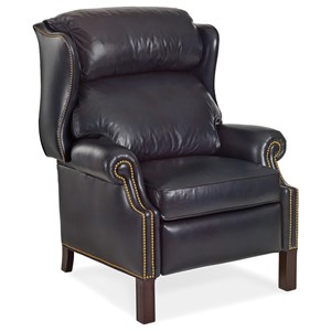 Han Moore Sprintz Furniture Nashville Franklin And Royal Chippendale Large Wing Chair Recliner
