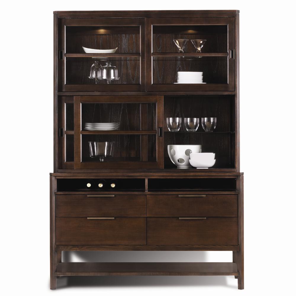 Harden Furniture Artistry Monterey Buffet & Hutch China Cabinet Harden Furniture Artistry Monterey Buffet & Hutch - Item Number: 1969 - Harden Furniture Artistry Monterey Buffet & Hutch China Cabinet