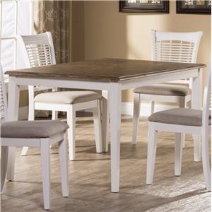 Hillsdale Bayberry White Rectangular Dining Table Hillsdale Bayberry White Rectangular Dining Table