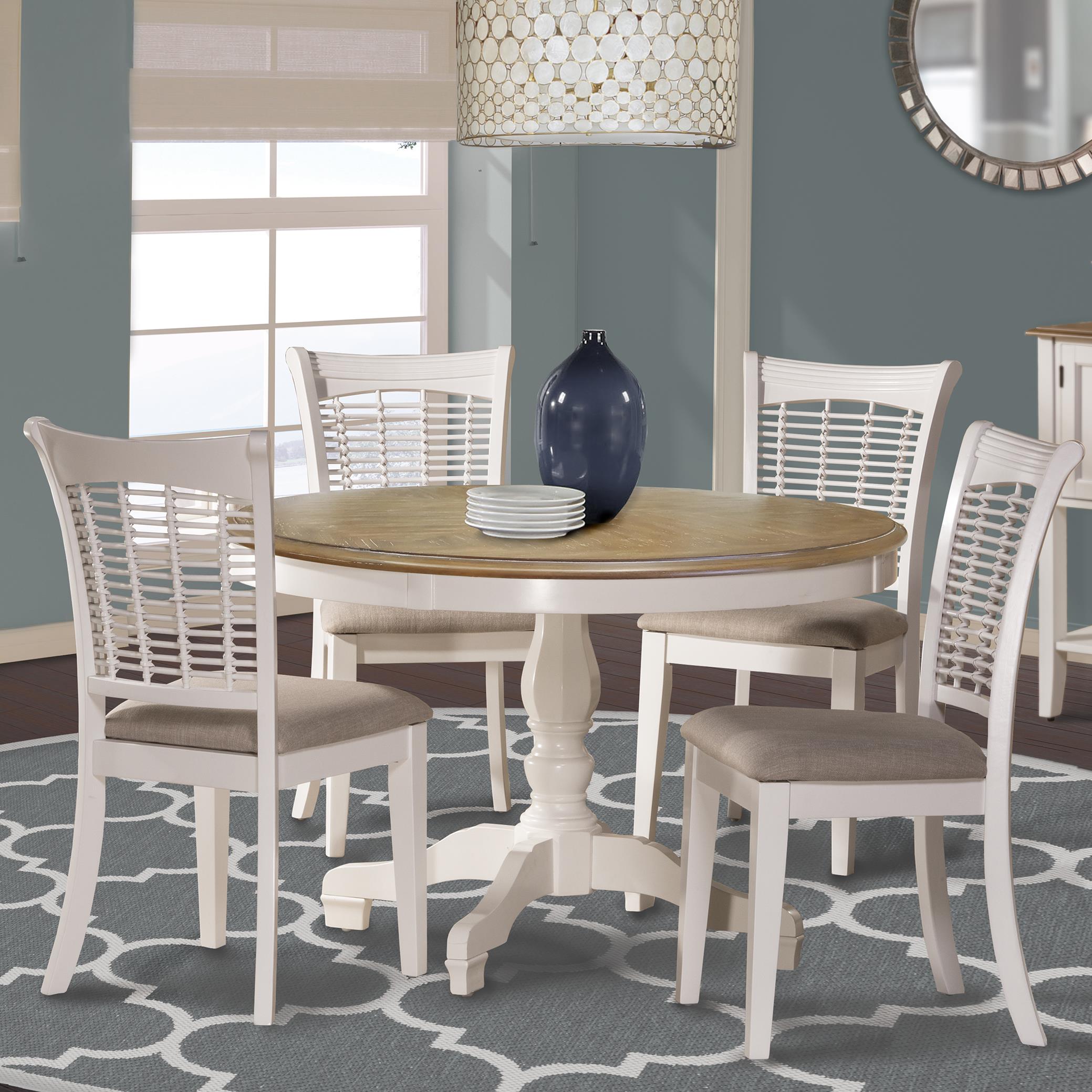 Hillsdale Bayberry White Five Piece Dining Set Hillsdale Bayberry White Five Piece Dining Set