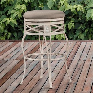Hillsdale Indoor/Outdoor Stools Swivel Counter Stool