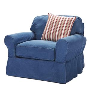 Hm Richards Beachside Casual Skirted Chair Furniturewebsite Hm Richards Beachside Casual Skirted Chair