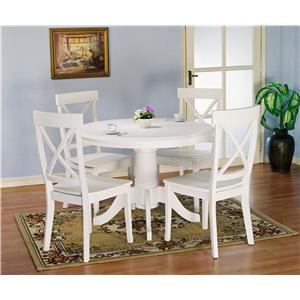White Kitchen Table And Chairs holland house 1280 round pedestal wooden table - fmg - local home White Kitchen Table And Chairs holland house 1280 round pedestal wooden table - fmg - local home
