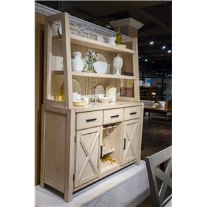 Morris Home Furnishings Melbourne - Melbourne 2-Piece Sideboard with Hutch