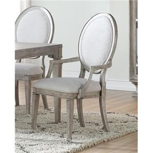 Home Insights Manhattan Oval Back Arm Chair