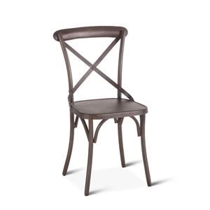 Beglobal Hobbs Metal Cafe Chair Belfort Furniture Dining Side Chairs
