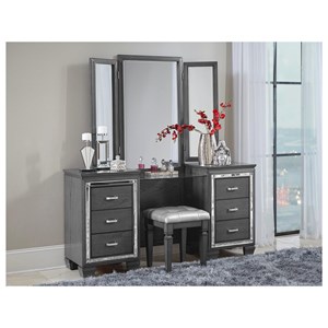 Homelegance Allura Vanity Dresser