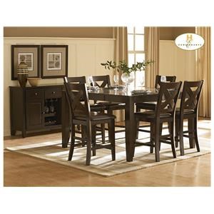 Homelegance Crown Point Counter Height Dining Table Homelegance Crown Point Counter Height Dining Table